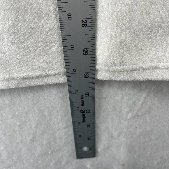 L.A Hearts Dress Women's Sz S White Terry Collared Button-Up Bodycon Sleeveless - Picture 4 of 12